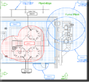 DSEAR requires site owners to classify their hazardous locations in the form of a suitable drawing, an example is shown here